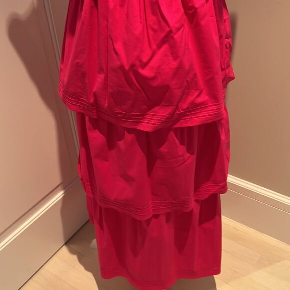 Saylor Audrina Smocked tiered midi dress size P NWT - Picture 5 of 9